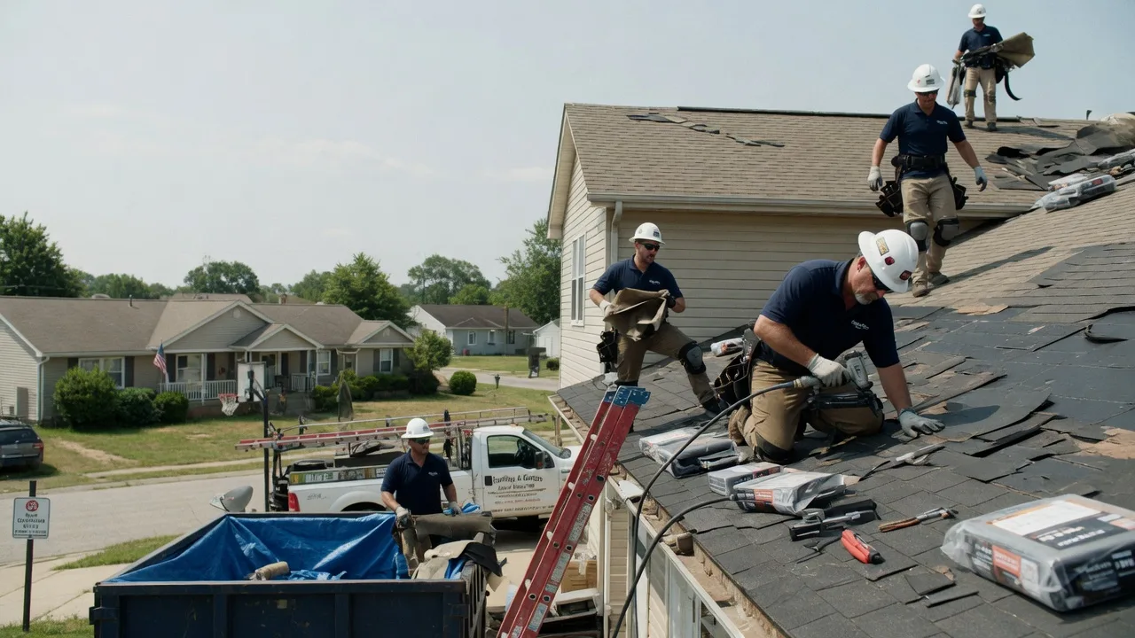 Roof Replacement in Shawneetown, IL near me